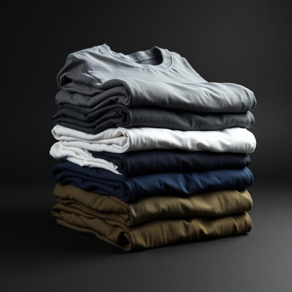 Men's Athletic Performance T-Shirts (5-Pack)